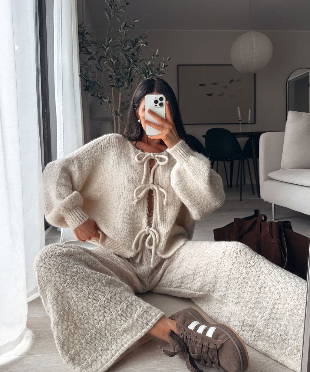 Irene - Cardigan de Lazos